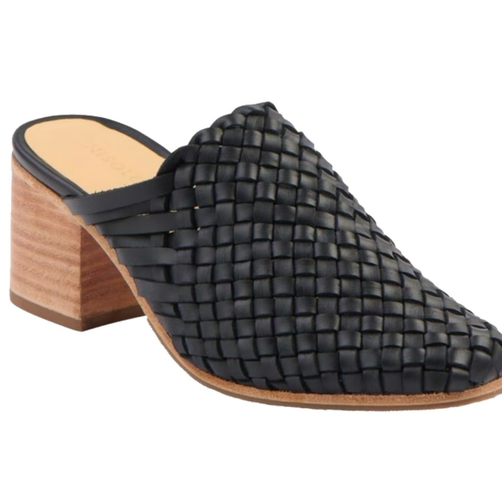Nisolo All-Day Woven Heeled Mule